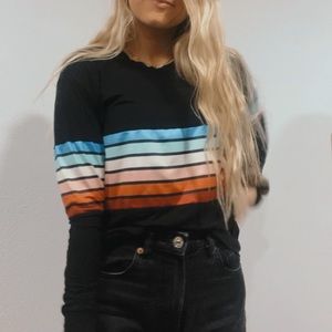 Cutest long sleeve rainbow shirt